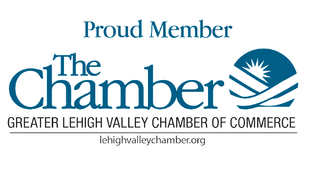 Proud member of the Greater Lehigh Valley Chamber of Commerce